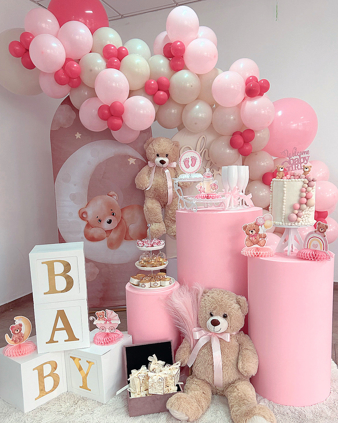 Decoraciones para Revelación de Sexo y Baby Shower