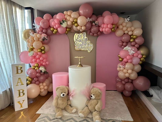 Decoraciones para Revelación de Sexo y Baby Shower