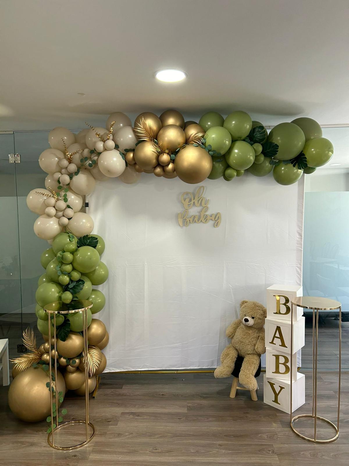 Decoraciones para Revelación de Sexo y Baby Shower