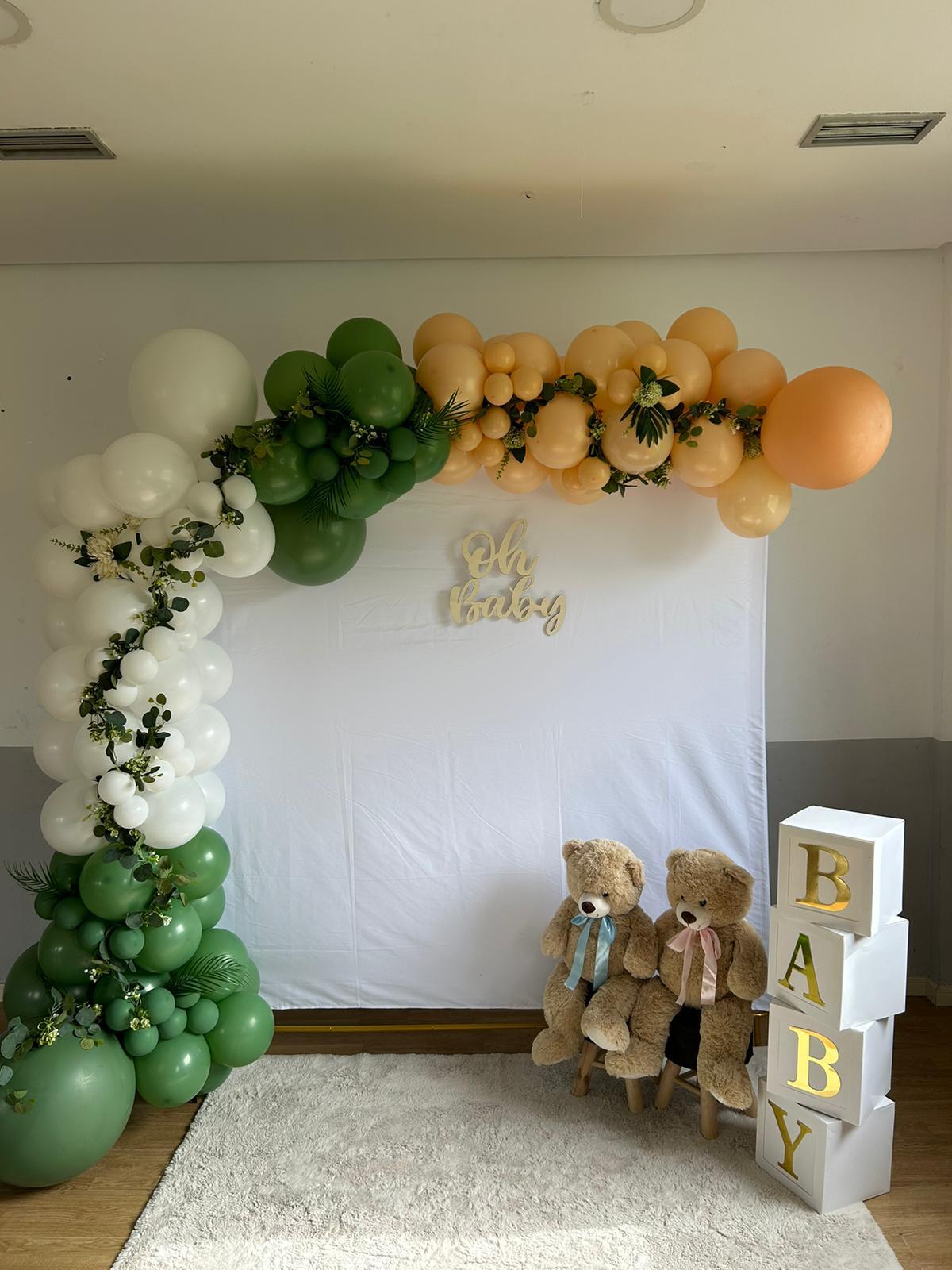 Decoraciones para Revelación de Sexo y Baby Shower